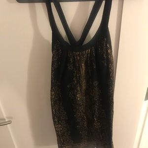 Urban Outfitters Black Dress (S) - (cute back)
